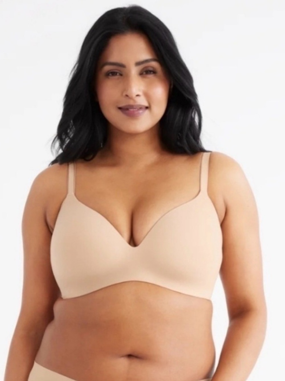 knix NEW WingWoman Contour Bra in Nude Size 5